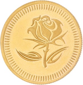 jpearls flower 22 (916.7) k 20 g gold coin