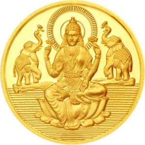jpearls 24kt 20 gram laxmi gold coin 24 (9999) k 20 g yellow gold coin