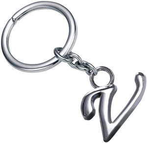 JEWEL Letter Keyring key chain Stainless Steel Alphabet V Pendant Key chains Unisex Key Chain Key Chain Price in India Buy JEWEL Letter Keyring key chain Stainless Steel Alphabet V Pendant