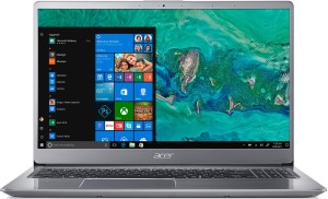 Acer Swift 3 Core i5 8th Gen - (8 GB + 16 GB Optane/1 TB HDD/Windows 10 Home/2 GB Graphics) SF315-52G Laptop(15.6 inch, Grey, 2.1 kg)