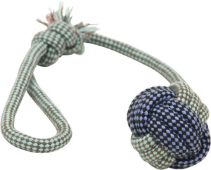 PupChi Dog Toy 100 Natural Cotton Rope Indestructable Toy Ball