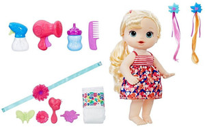 Baby alive brown hair cute hairstyles baby by hasbro on sale