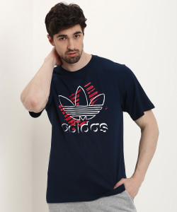 ADIDAS ORIGINALS Solid Men Round Neck Blue T Shirt Buy ADIDAS ORIGINALS Solid Men Round Neck Blue T Shirt Online at Best Prices in India Flipkart