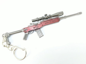 eDUST PUBG Model Gun Mini 14 CAL Maroon Real 3D Metal Body 120
