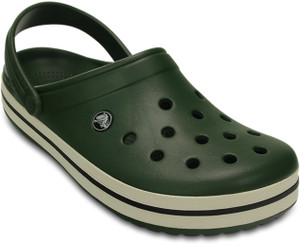 Forest best sale green crocs