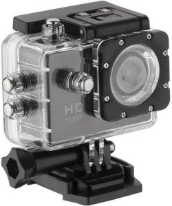 buy genuine hd 1080p sports action camera 2-inch lcd camcorder underwater waterproof  sports and action camera(black, 12 mp)