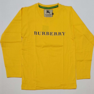 Flipkart BURBERRY Boys Solid Cotton Blend T Shirt Round Neck