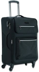 HERMAN HANSEN 4463 Cabin Suitcase 20 inch Black Price in India