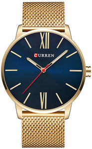 Buy Curren CURREN Original Men Watches Quartz Ultra Thin Dial Luxury Business Waterproof Stainless Steel Mesh Band Watch The Best Gift for Men 8238 Analog Watch For Men 8238 Online at Best Prices in I...