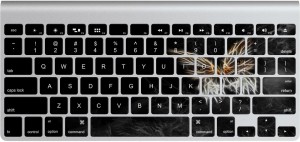 GADGETS WRAP GWS-14324 Printed Terrifying Skin Apple Magic Keyboard 1 Keyboard Skin(Multicolor)