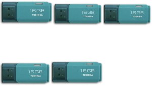 Toshiba USB 2.0 U-202 16 GB Pen Drive(Blue)