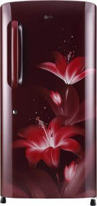LG 215 L Direct Cool Single Door 4 Star (2020) Refrigerator(Ruby Glow, GL-B221ARGY)