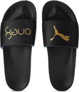 Puma one8 slides sale black