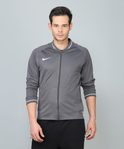 NIKE Full Sleeve Solid Men Jacket Buy NIKE Full Sleeve Solid Men