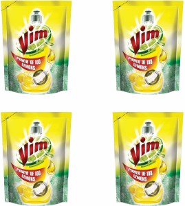 Yellow Pack Of 250 Ml Power Of 100 Lemon Vim Concentrated Gel at Best Price  in Patna