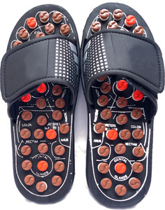 Health Raksha Acupressure Yoga Slippers Accu Paduka Rotating