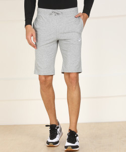 Nike grey cotton online shorts