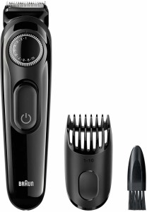 braun bt3020  runtime: 30 min trimmer for men(black)