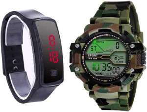 giftkids 1017 Gents Green Solitary Affrican Army Pattern Watch For Men Digital Watch For Boys Girls Buy giftkids 1017 Gents Green Solitary Affrican Army Pattern Watch For Men Digital