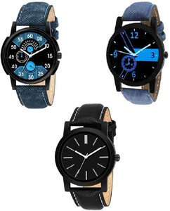 RPS FASHION Analog Watch For Boys Buy RPS FASHION Analog Watch For Boys new arrival designer stylish black belt watch for boy pack of 3 Online at Best Prices