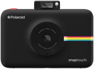 polaroid snap touch portable instant print digital camera with lcd touchscreen display (black) instant camera(black)