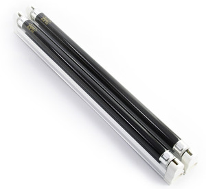 Black outlet light tube