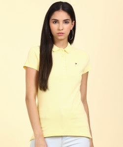 Tommy hilfiger yellow polo on sale