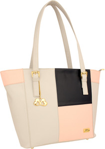 Buy I Define You Women Beige Pink Blue Hand held Bag Grey Online