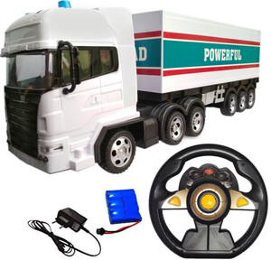 Remote control container truck clearance