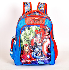 Avengers school bag flipkart clearance