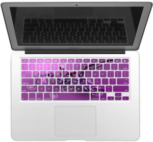 GADGETS WRAP GWSD-2008 Printed Light Abstract Laptop Keyboard Skin(Multicolor)