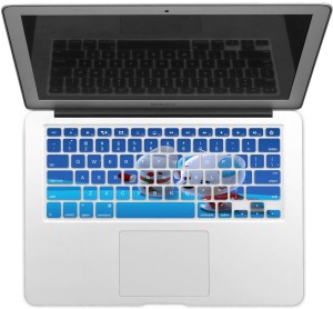 GADGETS WRAP GWSD-2489 Printed sleepy dogy Laptop Keyboard Skin(Multicolor)
