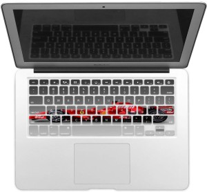 GADGETS WRAP GWSD-2553 Printed Super car Alice Laptop Keyboard Skin(Multicolor)
