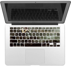 GADGETS WRAP GWSD-2074 Printed love quotes Laptop Keyboard Skin(Multicolor)