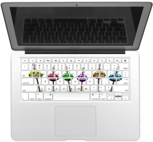 GADGETS WRAP GWSD-2121 Printed Meme Colors Laptop Keyboard Skin(Multicolor)