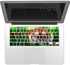 GADGETS WRAP GWSD-2016 Printed lightning tiger Laptop Keyboard Skin(Multicolor)