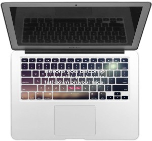 GADGETS WRAP GWSD-2270 Printed Paul Coffey Quote Laptop Keyboard Skin(Multicolor)