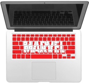 GADGETS WRAP GWSD-2111 Printed Marvel Studios The First Ten Years Logo Laptop Keyboard Skin(Multicolor)