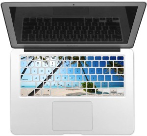 GADGETS WRAP GWSD-1154 Printed beach life Laptop Keyboard Skin(Multicolor)