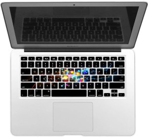 GADGETS WRAP GWSD-2060 Printed Love Design Laptop Keyboard Skin(Multicolor)