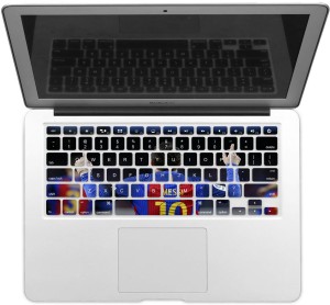 GADGETS WRAP GWSD-1583 Printed FC Barcelona Messi Laptop Keyboard Skin(Multicolor)