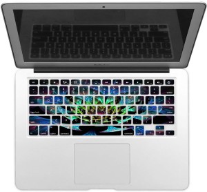 GADGETS WRAP GWSD-2339 Printed Prism Flower Laptop Keyboard Skin(Multicolor)