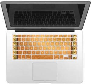 GADGETS WRAP GWSD-2441 Printed ROYAL EMBRO Laptop Keyboard Skin(Multicolor)