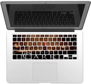 GADGETS WRAP GWSD-1288 Printed carrie Laptop Keyboard Skin(Multicolor)