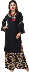 Rishi  Vibhuti Salwar Suits and Sets  Buy Rishi  Vibhuti Ivory Multi  Centric Kurta With Pant Set of 2 Online  Nykaa Fashion