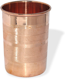 Prisha India Craft Pure Copper for Ayurvedic Health Benefits Glass