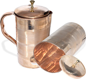 Prisha India Craft Water Jug Set