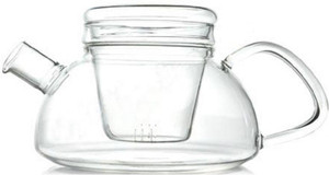EZ Life Glass Tea Pot - Modern Pot - 650ml Water Jug