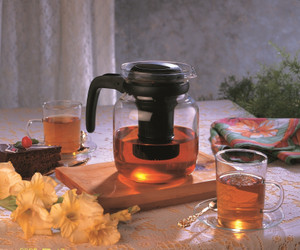 Borosil Carafe With Normal Strainer Kettle Jug