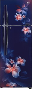 LG 308 L Frost Free Double Door 2 Star (2020) Refrigerator(Blue Plumeria, GL-T322RBPU)